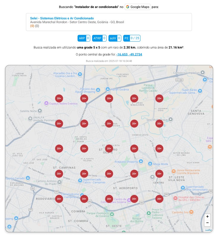 Selei — instalador de ar condicionado em Goiânia, ranking 0/25 antes da Impulse Maps